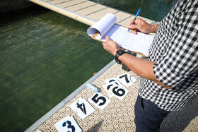 مسابقات قهرمانی قایقرانی آبهای آرام کشور در بخش آقایان