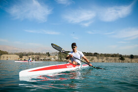 مسابقات قهرمانی قایقرانی آبهای آرام کشور در بخش آقایان