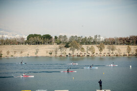 مسابقات قهرمانی قایقرانی آبهای آرام کشور در بخش آقایان
