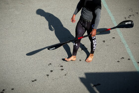 مسابقات قهرمانی قایقرانی آبهای آرام کشور در بخش آقایان