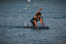 مسابقات قهرمانی قایقرانی آبهای آرام کشور در بخش آقایان