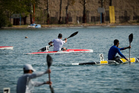 مسابقات قهرمانی قایقرانی آبهای آرام کشور در بخش آقایان