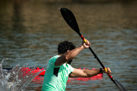 مسابقات قهرمانی قایقرانی آبهای آرام کشور در بخش آقایان