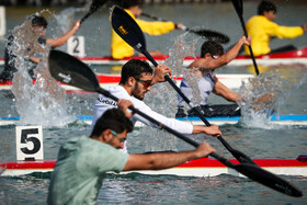 مسابقات قهرمانی قایقرانی آبهای آرام کشور در بخش آقایان