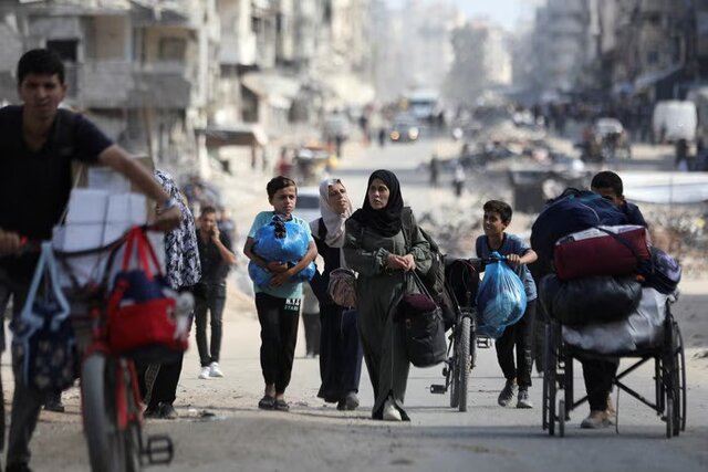 آوارگان لبنانی مشاوران بایدن با طرح خاتمه جنگ لبنان به اراضی اشغالی میروند