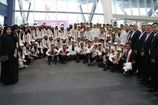 عکس دریافتی از وزارت آموزش و پرورش. ایران در جایگاه پنجم المپیک دانشآموزی ۲۰۲۴ بحرین ایستاد