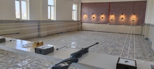 راه اندازی هیات تیراندازی با تفنگ بادی در یکی از هنرستانهای دهدشت