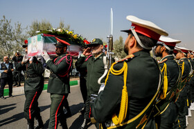 تشییع شهید مدافع امنیت « امیرمحمد شمسی»