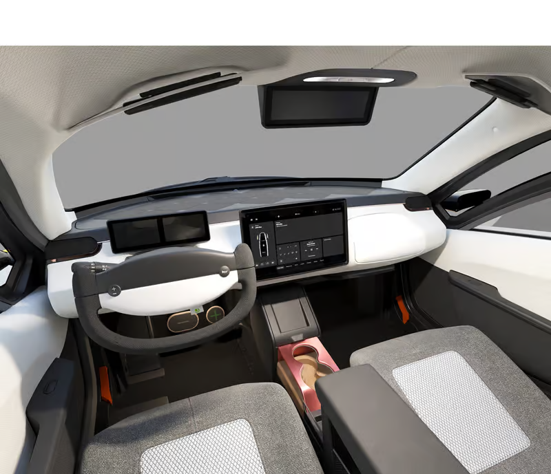 این خودرو فقط با نور خورشید کار میکند