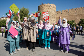 راهپیمایی روز سیزده آبان در شیراز