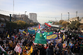 راهپیمایی ۱۳ آبان در مشهد
