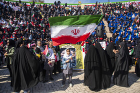 راهپیمایی ۱۳ آبان در ساری