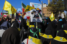 راهپیمایی روز سیزده آبان در کرمان