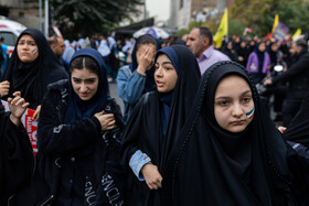 راهپیمایی ۱۳ آبان در تهران