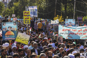 راهپیمایی روز سیزده آبان در کرمان