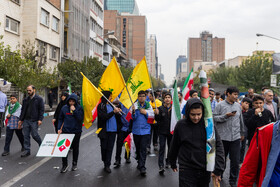 راهپیمایی ۱۳ آبان در تهران