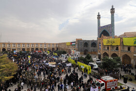 مراسم راهپیمایی روز ۱۳ آبان در اصفهان