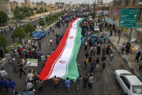 راهپیمایی روز ۱۳ آبان در اهواز