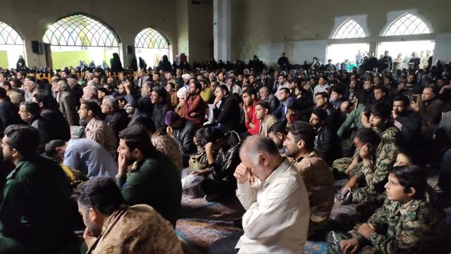 مراسم وداع با پیکر شهید حامد جندقی در پیشوا برگزار شد