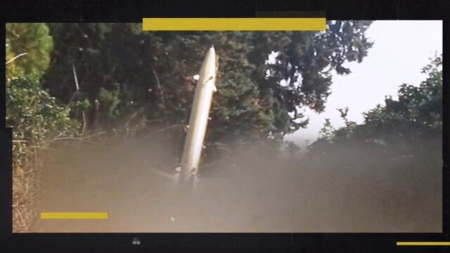 رونمایی حزبالله از موشک نقطهزن جدید رونمایی حزبالله از موشک نقطهزن جدید