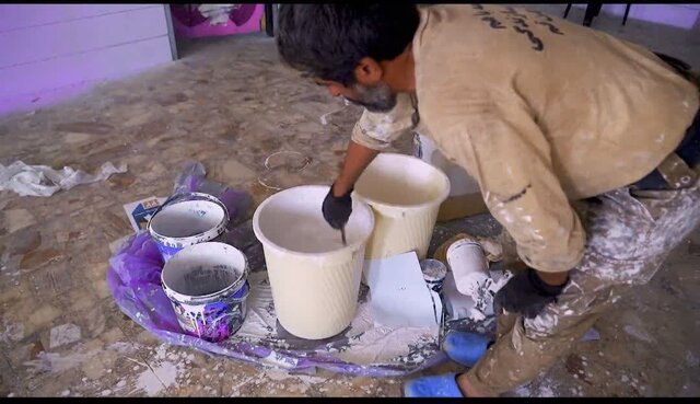 رنگواره امید و شادی هدیه جهادگران به مدارس