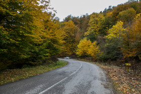 پائیز منطقه کوهستانی فریم صحرا  - استان مازندران