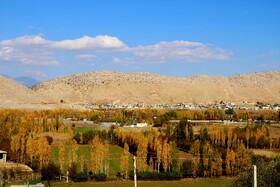 پاییز در روستای دمکره در استان کهکیلویه و بویراحمد