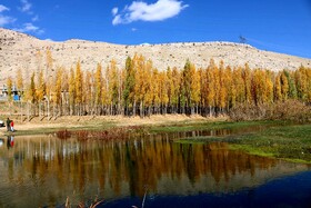 پاییز در روستای دمکره در استان کهکیلویه و بویراحمد