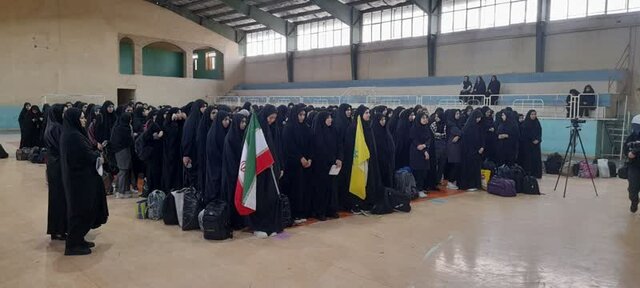 اعزام ۳۰۰ دانشآموز دختر ایلامی به اردوی راهیان نور