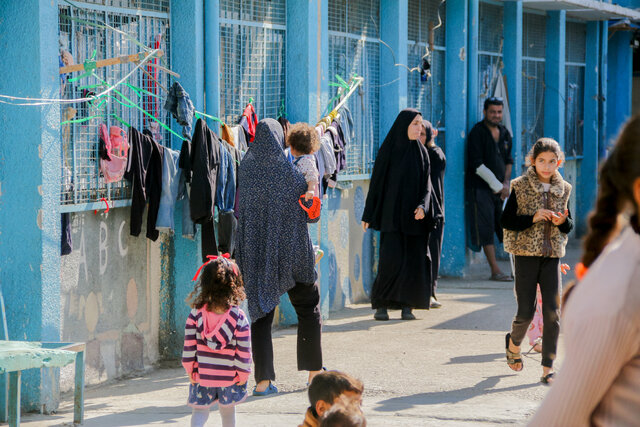 تامین لباس زمستانی یکی از بحران‌های آوارگان نوار غزه