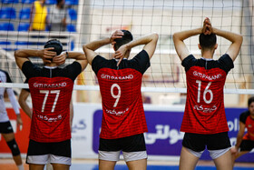 بازیکنان تیم والیبال گیتی پسند اصفهان