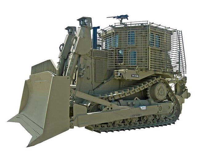 بولدوزر نظامی دی-9 آمریکا ارسال بولدوزرهای نظامی به اراضی اشغالی را ممنوع کرد