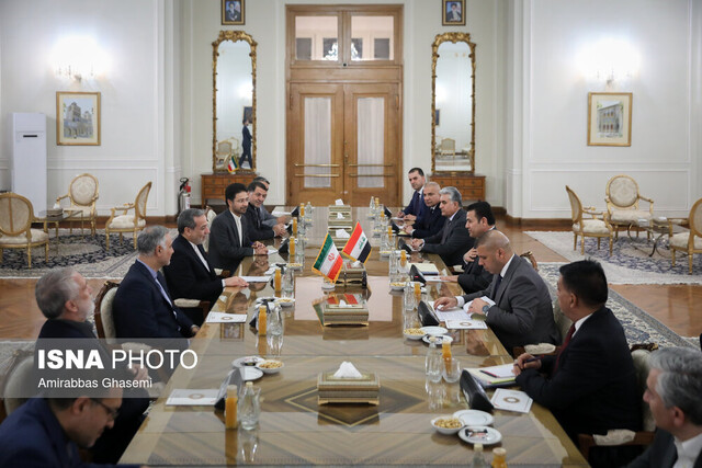 دیدار الاعرجی با عراقچی در تهران