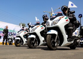 اورژانس موتوری؛ واحد امدادی پیشرو برای بیمارِ در وضعیت بحرانی در مشهد