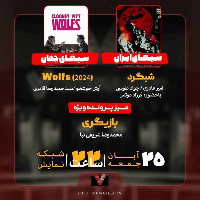 بررسی «بازیگری» با شریفینیا