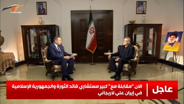 لاریجانی: در سوریه و لبنان، حامل پیام رهبر انقلاب بودم