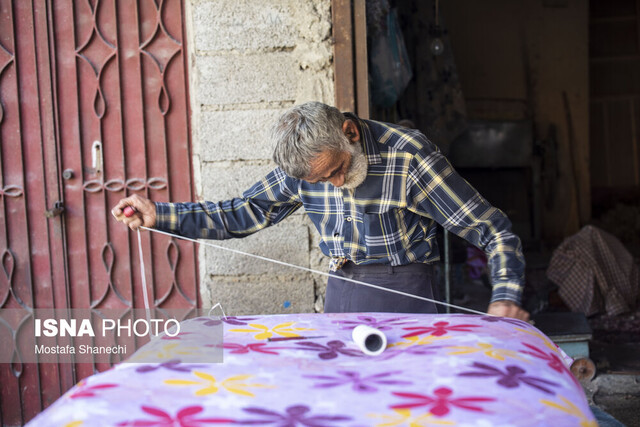 لحاف «معصومه» را باید تمام کنم+ ویدئو