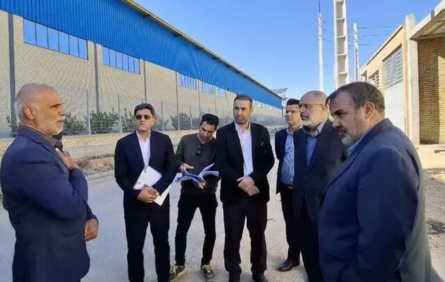 بازرس کل استان فارس از اراضی میدان دوم شهرک صنعتی شیراز بازدید کرد بازرس کل استان فارس از اراضی میدان دوم شهرک صنعتی شیراز بازدید کرد