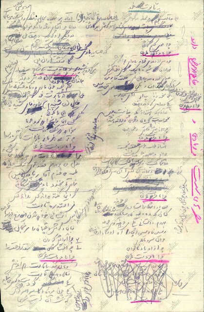 رونمایی از دستنوشتههای نیما یوشیج