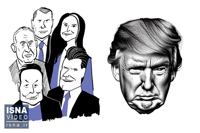 ویدیو/ کابینه احتمالی ترامپ؛ دورهمی تندروها در کاخ سفید ویدیو/ کابینه احتمالی ترامپ؛ دورهمی تندروها در کاخ سفید