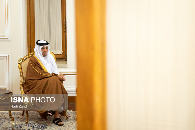 عکس آرشیوی المیادین از سفر وزیر خارجه قطر به تهران خبر داد