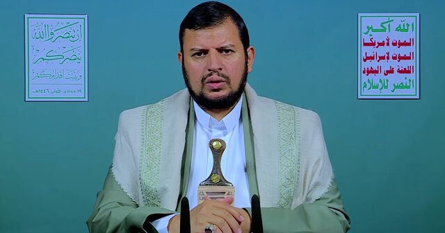 رهبر انصارالله: وتوی آمریکا در شورای امنیت نشاندهنده رویکرد جنایتکارانه آن است