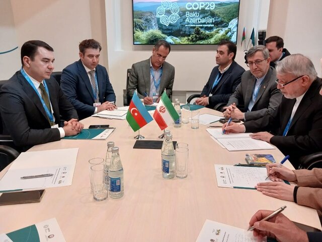 دیدار صالحی امیری و وزیر فرهنگ آذربایجان پیشنهادهای ایران به آذربایجان و بلاروس