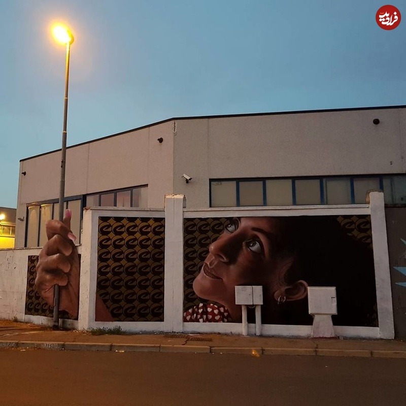 عکس/نقاشیهای متفاوتی که خیابانها را زنده میکنند