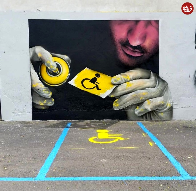 عکس/نقاشیهای متفاوتی که خیابانها را زنده میکنند
