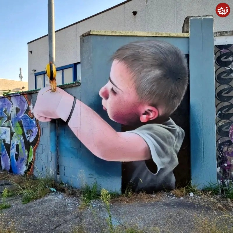 عکس/نقاشیهای متفاوتی که خیابانها را زنده میکنند