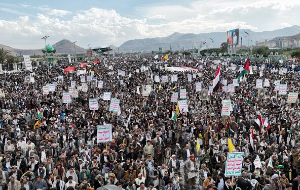 تظاهرات در ۶ کشور عربی در محکومیت حملات به غزه و لبنان و استقبال از حکم بازداشت نتانیاهو و گالانت