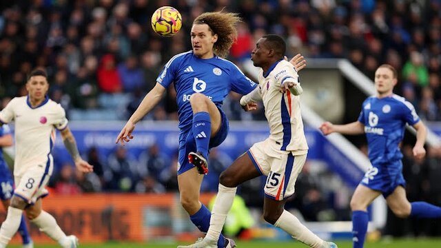 پیروزی چلسی در زمین لسترسیتی پیروزی چلسی در زمین لسترسیتی