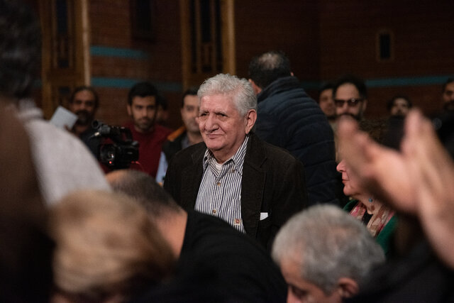 شبی برای ایرج رامینفر با حضور سینماگران + پیام بهرام بیضایی