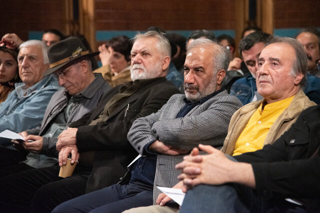 شبی برای ایرج رامینفر با حضور سینماگران + پیام بهرام بیضایی